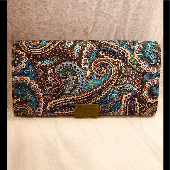 YAKFAINO  PAISLEY WALLET - Picture 3 of 8